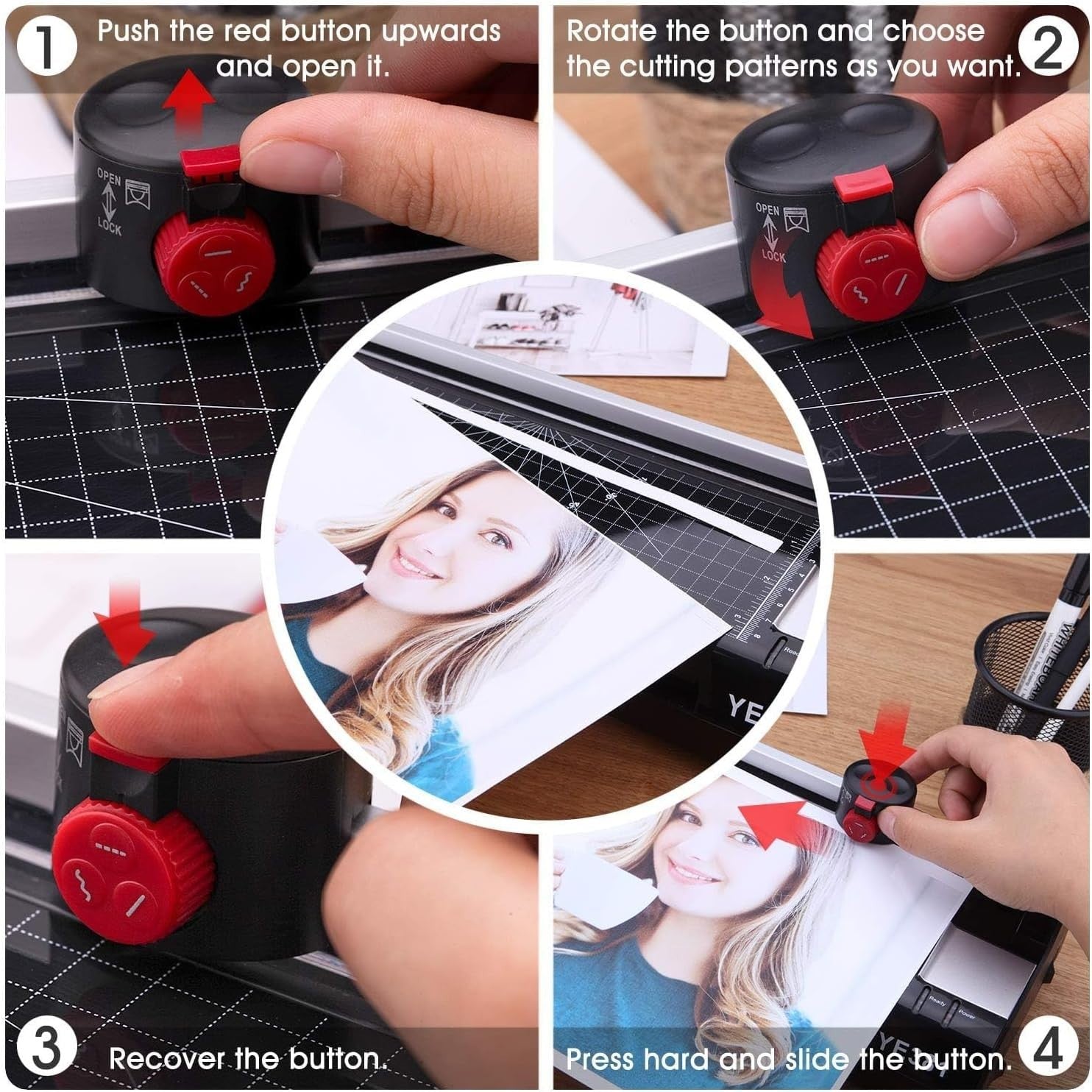 A3 Laminator 5-in-1 Hot Cold Fast Warm-Up Anti-Jam + Trimmer Set