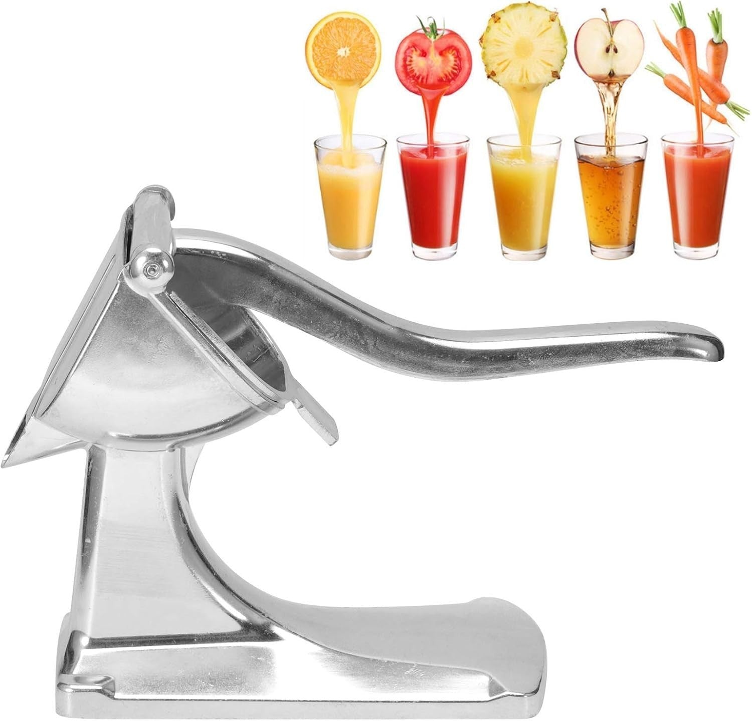 Manual Citrus Juicer Hand Press Aluminum Lemon Orange Lime Squeezer