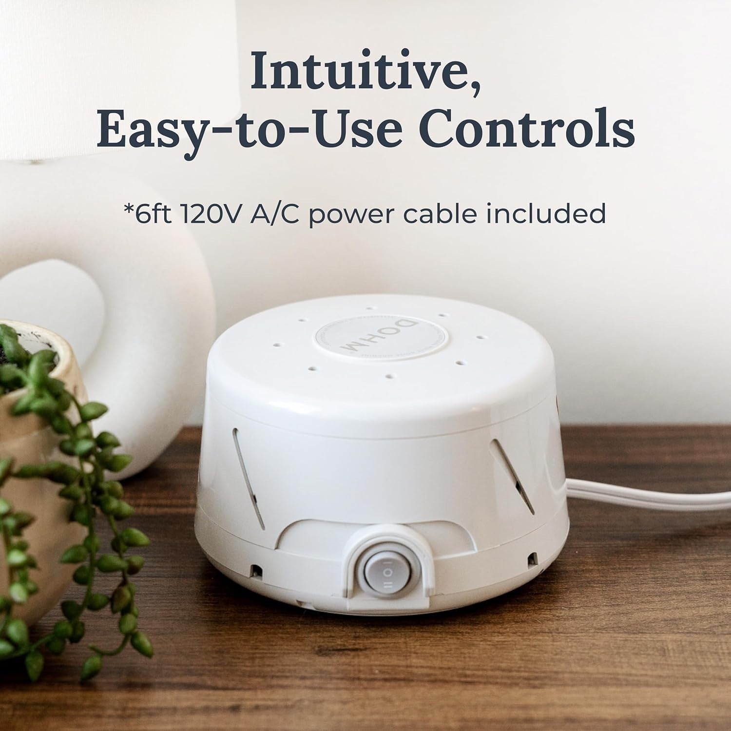 Original Fan-Based White Noise Machine for Sleep, Office & Baby Soothing