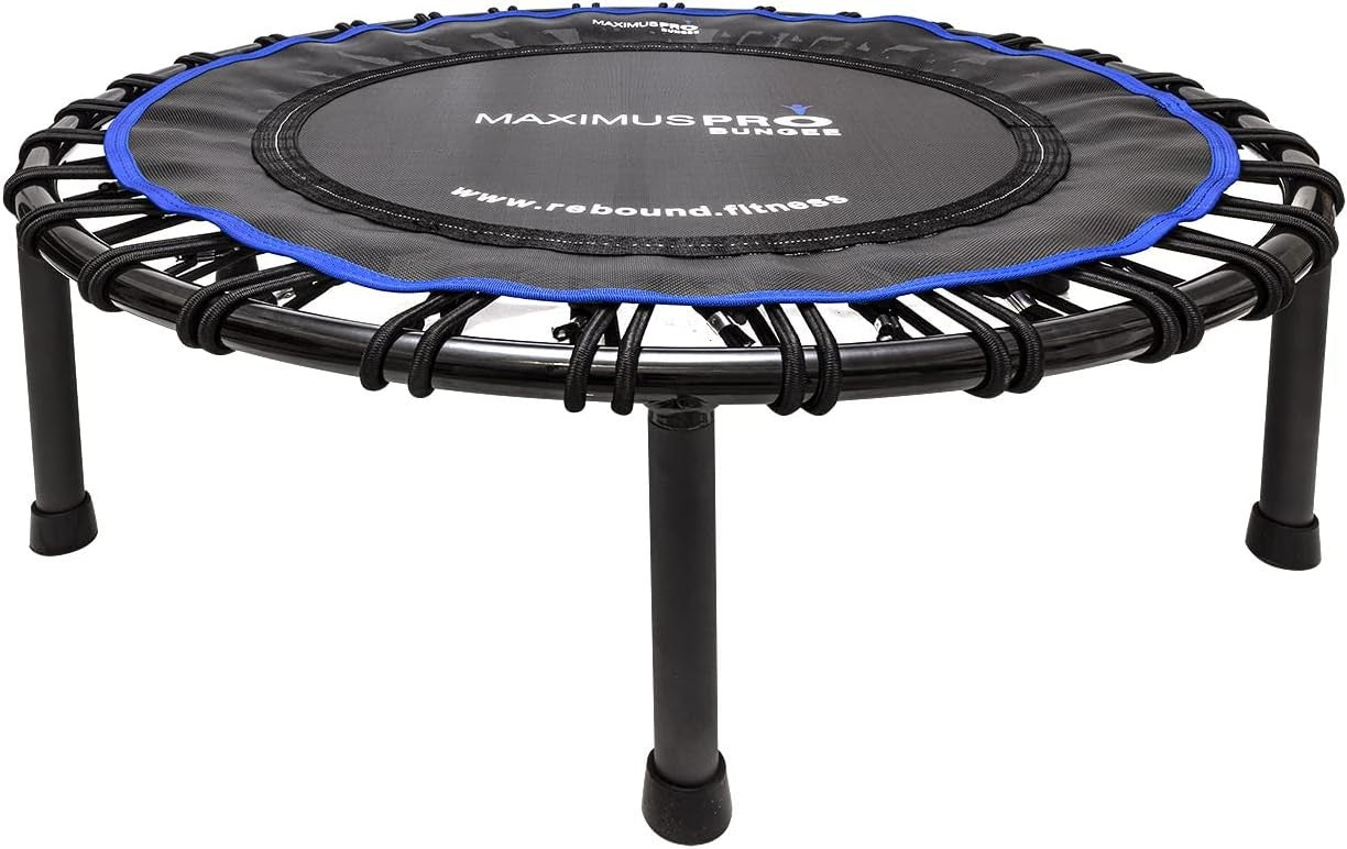 40in Silent Bungee Rebounder Mini Trampoline Low Impact Fitness 150KG