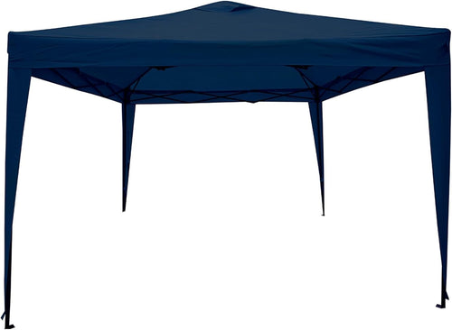 3m Pop Up Garden Gazebo with Side Walls Waterproof Outdoor Tent Navy