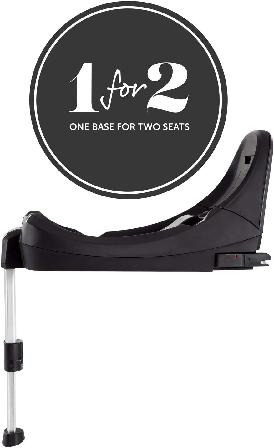 ISOFIX i-Size R129 Car Seat Base with Support Leg Safety Indicators