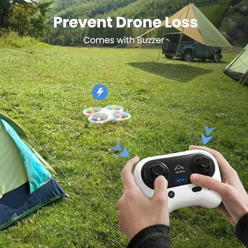 Kids Drone with 1080P Camera, STEM Learning, 3D Flip & RGB Lights