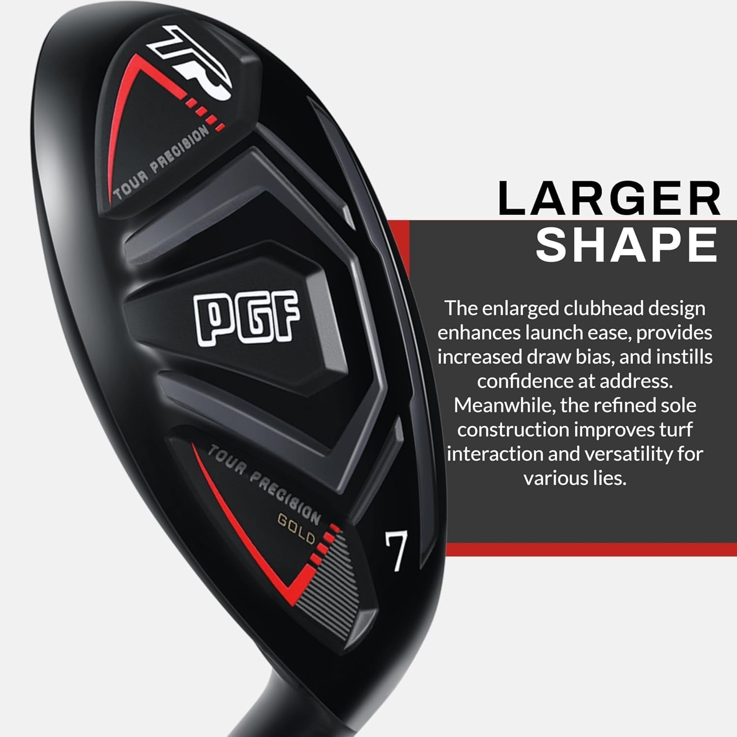 Right Hand Hybrid Golf Club 32° Regular Flex Graphite Forged Forgiving