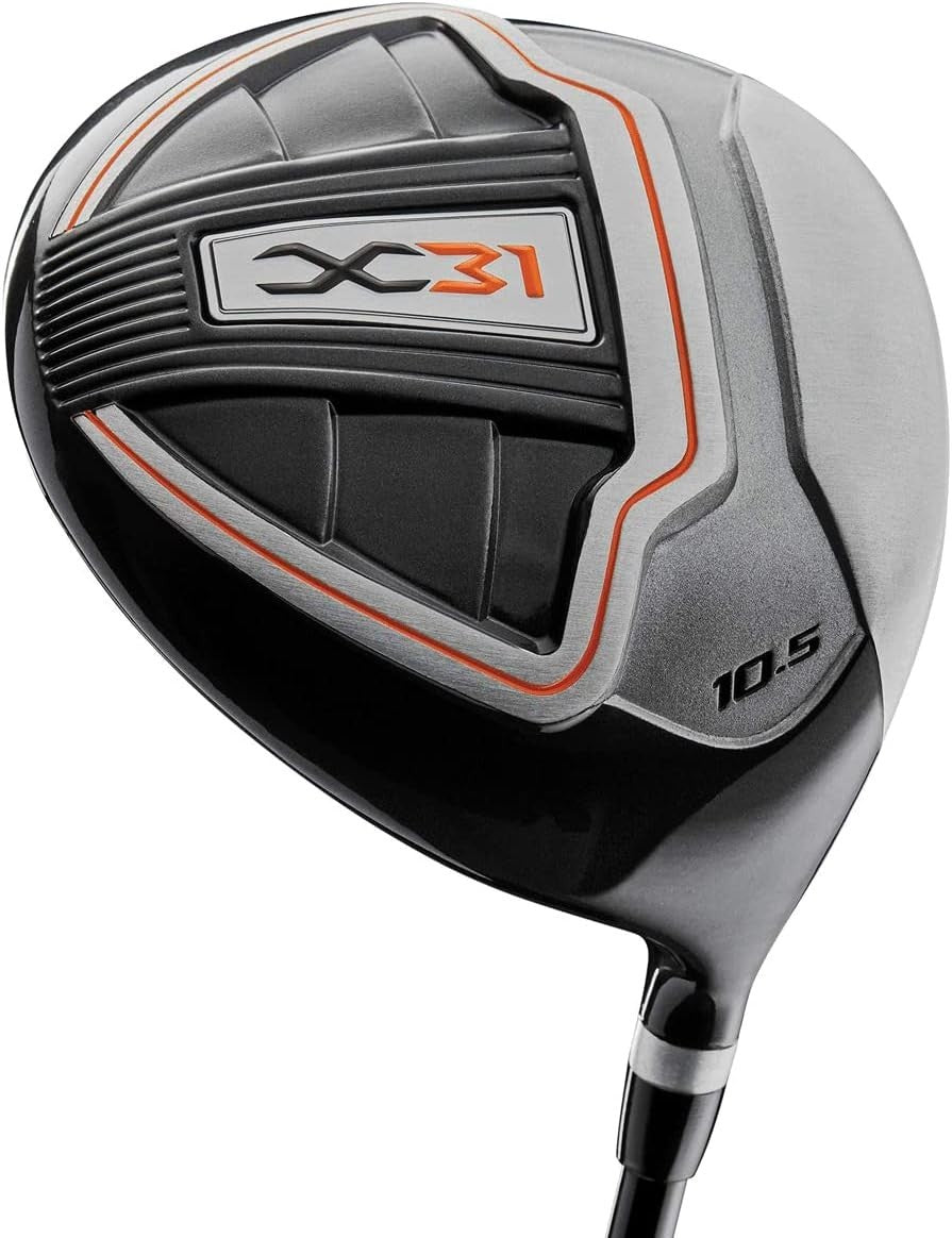 Mens Right Hand Golf Club Set Steel Shafts Driver Irons Putter Stand Bag