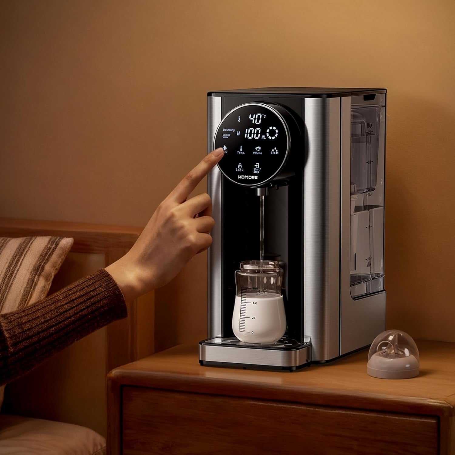 Instant Hot Water Dispenser 2.7L | 2600W Fast Boil Touch Screen Presets