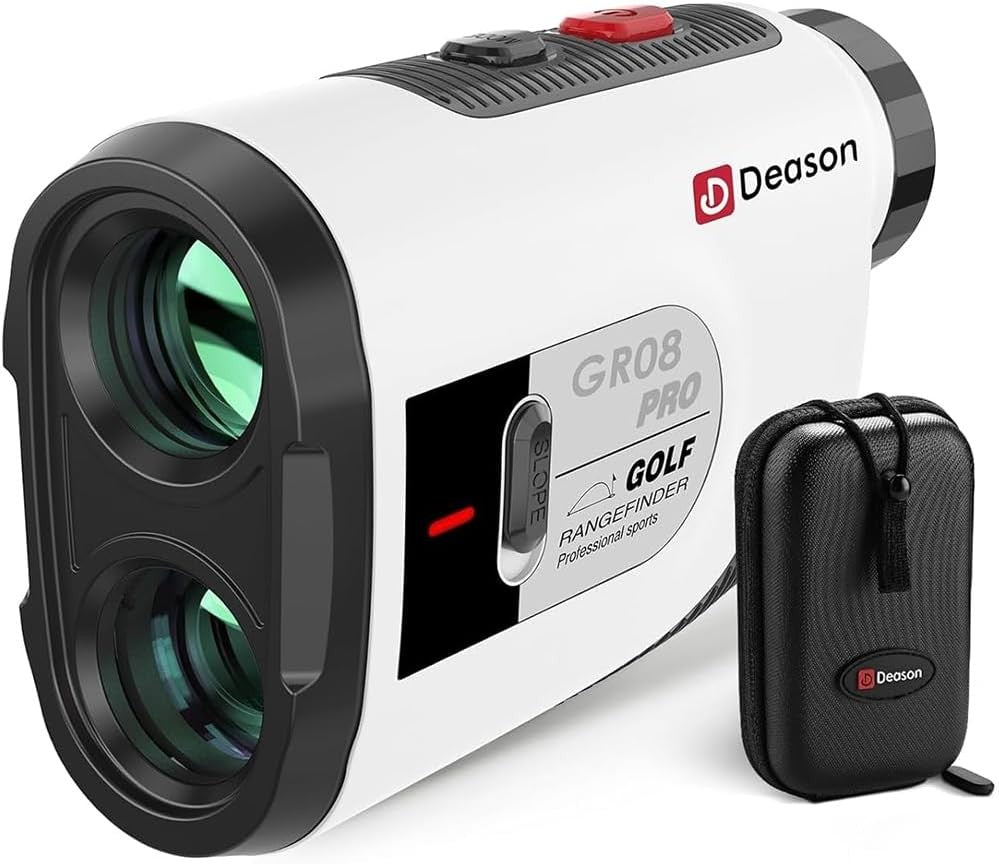 Golf Laser Rangefinder 1300 Yards Slope Mode Flag Lock Vibration 7X Zoom