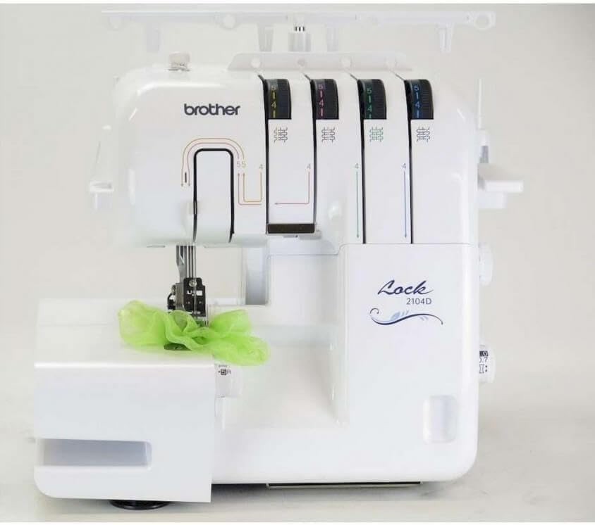 4 Thread Overlocker Serger Free Arm LED Differential Feed