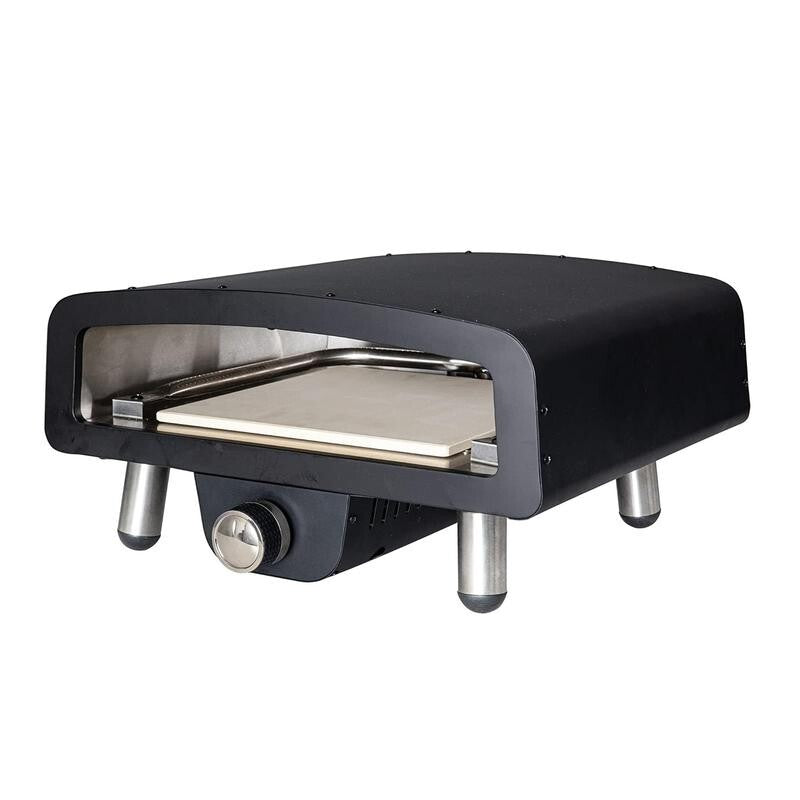 Pizza Oven Gas Fired Portable Table Top Outdoor Kitchen Oven Garden Stone Baked