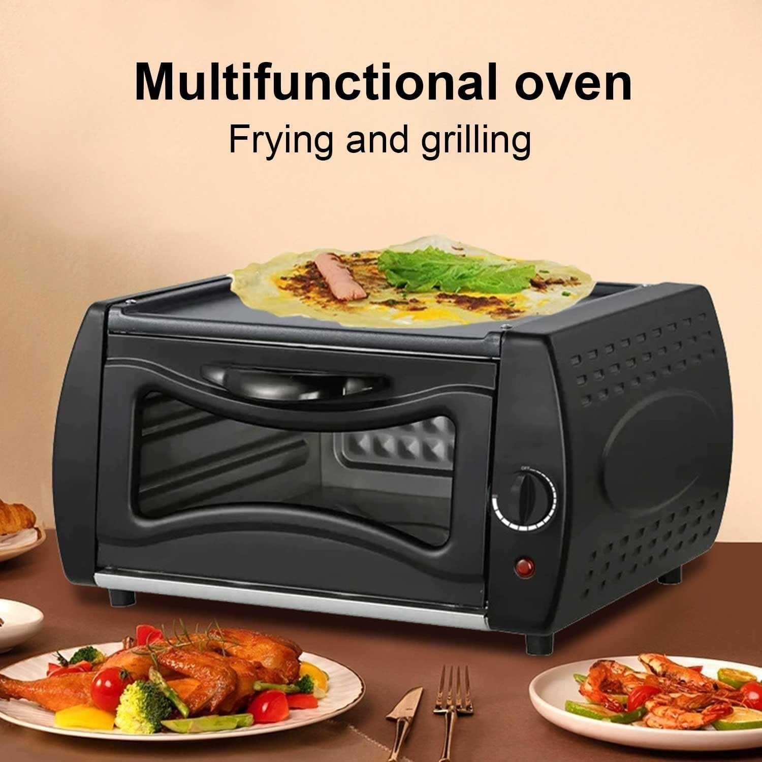 15L Electric Tandoor Oven Naan Roti Chapati Pizza Maker with Grill
