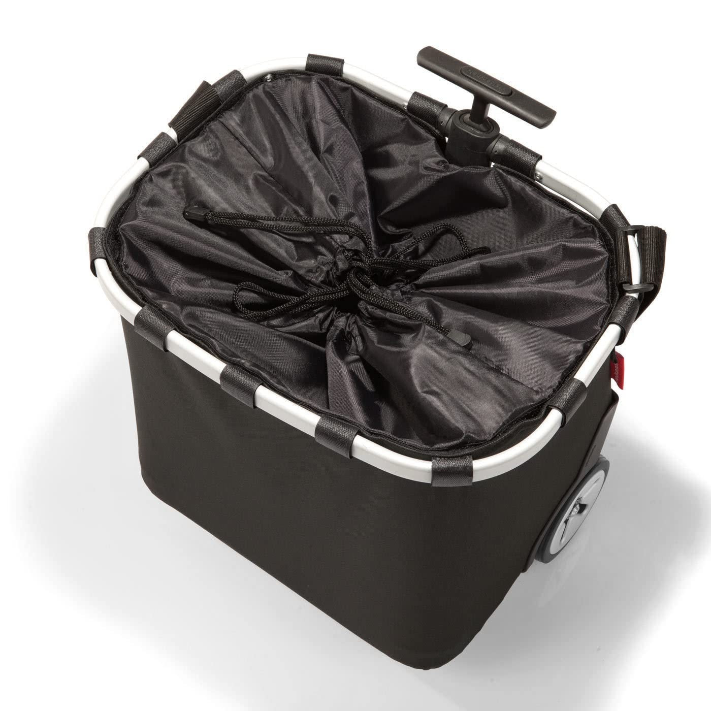 Foldable Shopping Trolley Bag 35L Removable Washable Carrycruiser Black