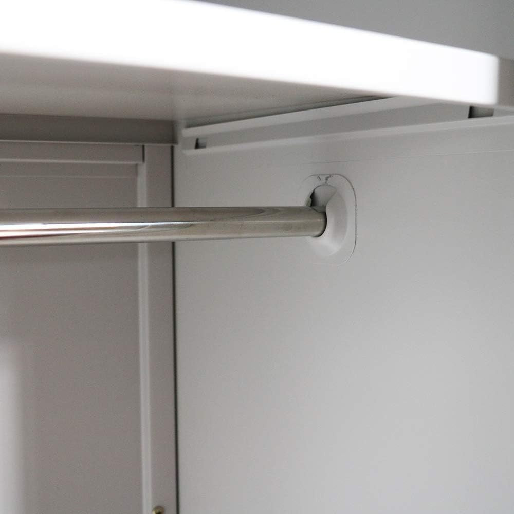 Metal Storage Cabinet with Lock, Adjustable Shelves, Garage Office Cupboard