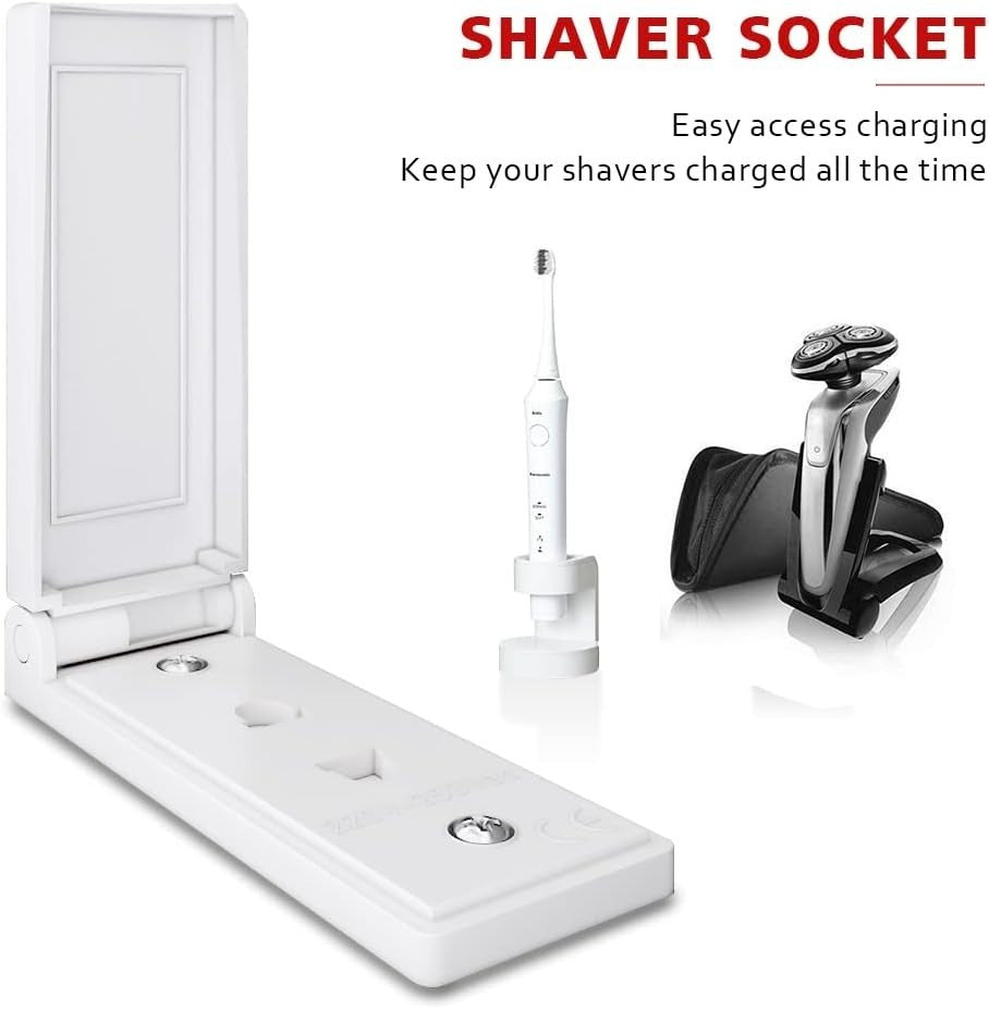 LED Bathroom Cabinet 600x700mm Mirror Light Infrared Sensor Shaver