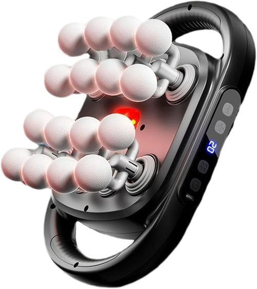 Deep Tissue Back Massager 16 Head 30 Intensity Muscle Pain Relief Tool