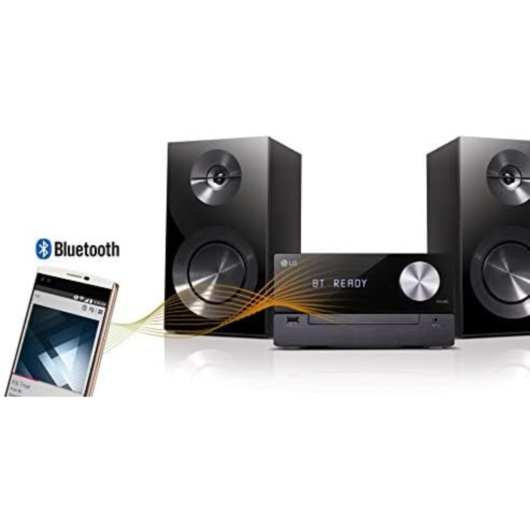 100W Micro HiFi Stereo System | Bluetooth DAB Radio | CD Player USB | TV Sync