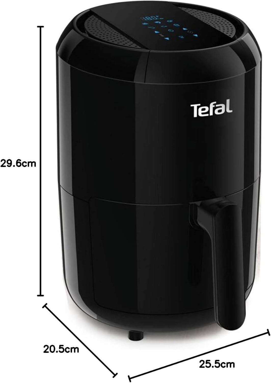 Digital Air Fryer Compact 6 Programs Touchscreen 80-200C Dishwasher Safe