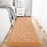 Beige Hallway Runner Rug 80x300cm Soft Fluffy Non-Slip Shaggy Carpet Long Area