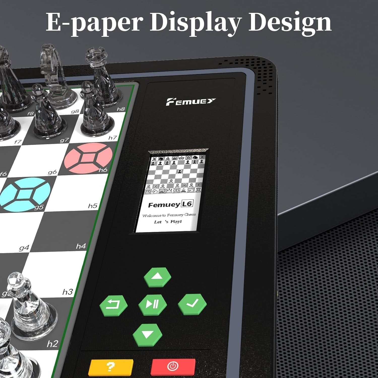 Talking Electronic Chess Computer | Smart LCD Board | 1000+ Lessons | Kids & Adu