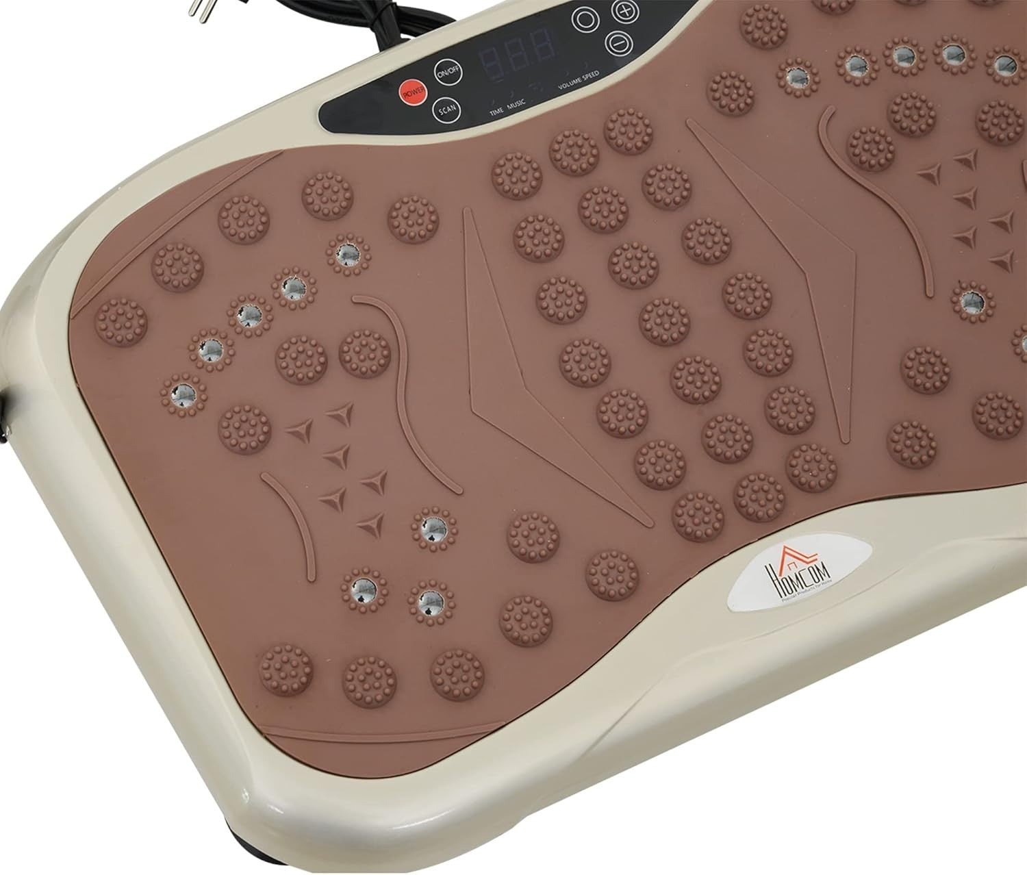 Quiet Vibration Plate Exercise Machine 99 Speeds Remote Lymphatic Trainer