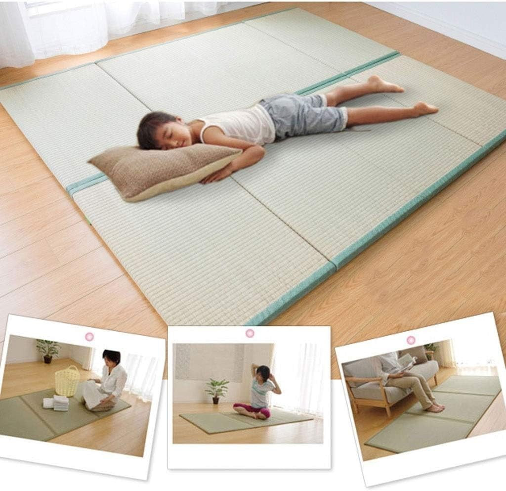 Japanese Tatami Mat Folding Futon Mattress 3.5cm Thick Firm Meditation Bed