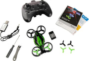 2-in-1 Battle Drone RTF Green Infrared Combat Toy Hover & Flight Mode for Kids