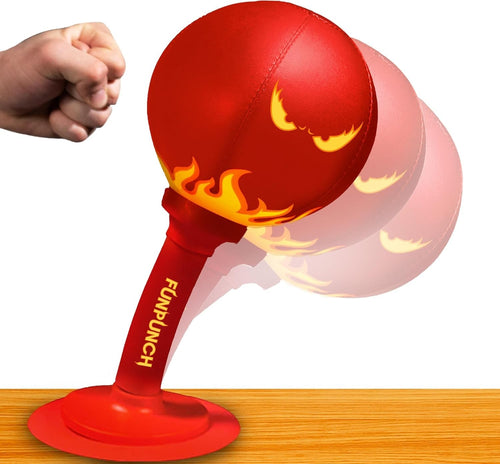 Desktop Boxing Speed Bag Suction Cup Mini Punch Bag Stress Relief