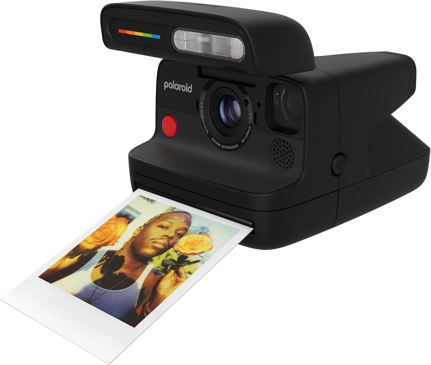 Instant Camera Film Bundle Sonar Autofocus USB-C 16 Photos Included