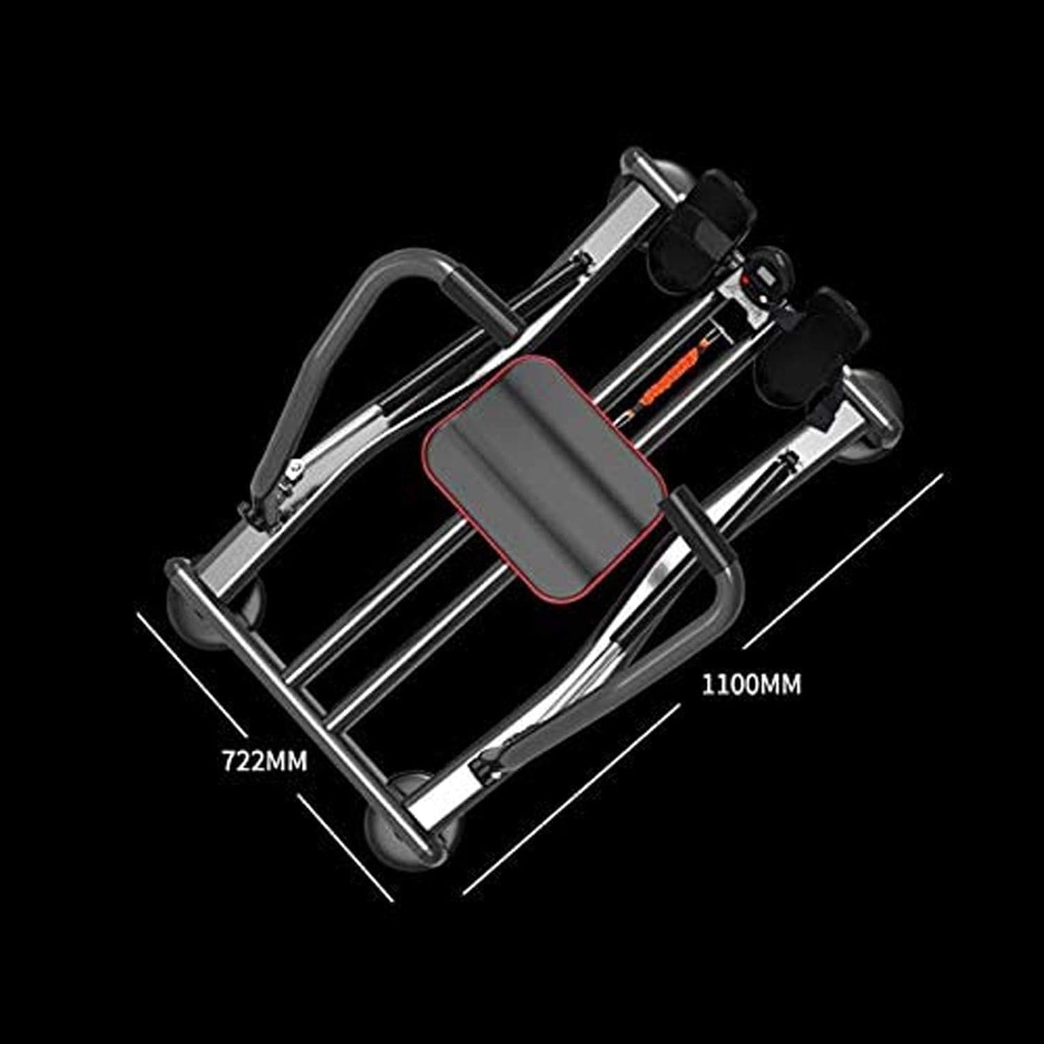 Commercial Foldable Rowing Machine Heavy-Duty Full Motion Rower LCD 350LB/200KG