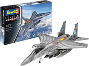 F-15E Strike Eagle 1:72 Fighter Jet Model Kit – Unpainted Display Build