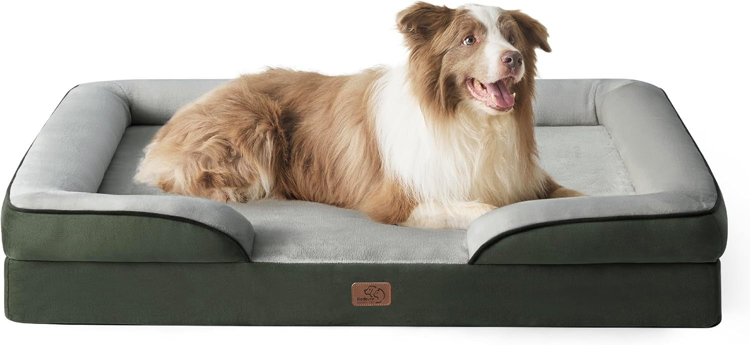 Large Orthopedic Dog Sofa Bed Waterproof Washable 97x71x16cm