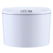 3L Smart Sensor Trash Can White USB Rechargeable Touchless