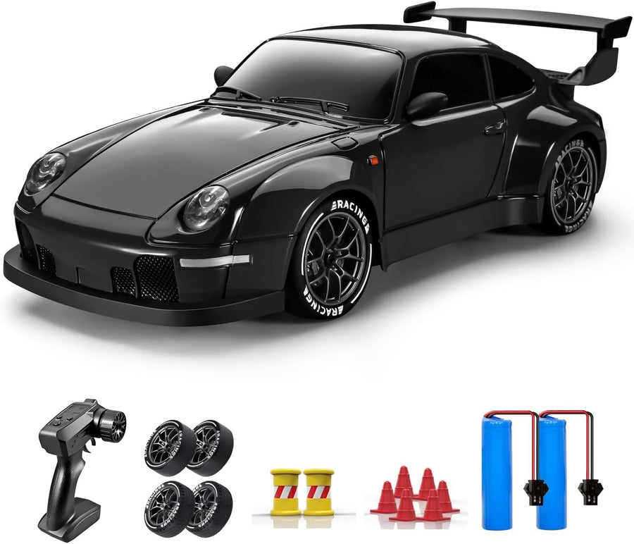 1:24 RC Drift Car 20KM/H – 4WD High-Speed Remote Control Toy with Lights
