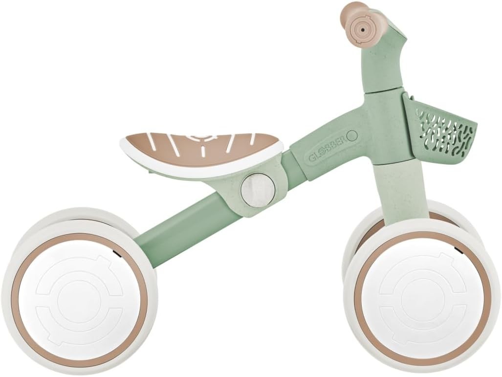 Toddler Ride On Balance Bike 4 Wheel Walker Adjustable Seat 12-36M