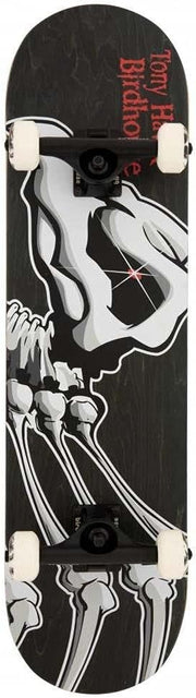 Complete Advanced Skateboard 8.125" Black/Red Skull Deck 52mm Wheels