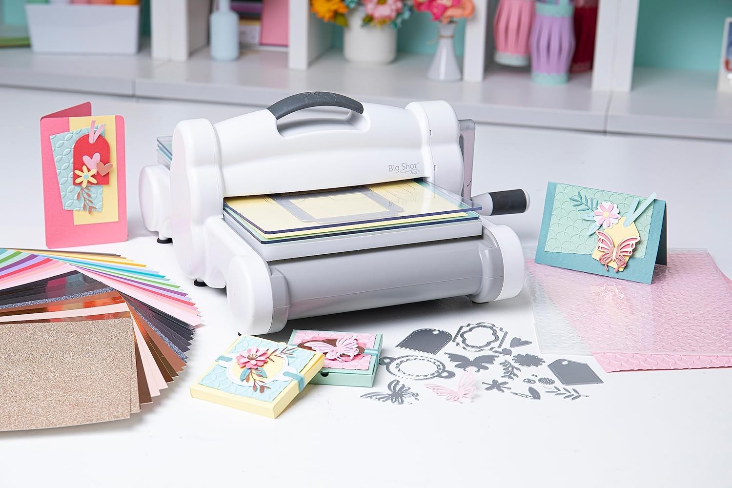 Manual Die Cutting Embossing Machine Starter Kit A4 Card Making Craft