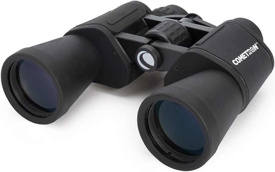 7x50 HD Porro Prism Binoculars with 60" Tripod for Stargazing & Outdoors