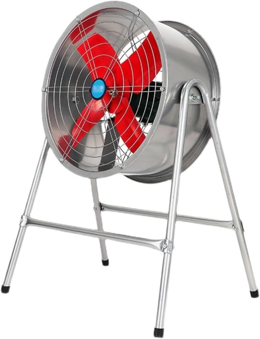 16" Industrial Floor Fan – Heavy Duty Metal Frame w/ Aluminium Blades Cooling