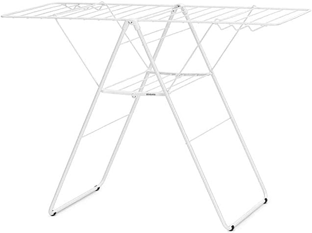 20m Clothes Airer Folding Indoor Drying Rack Stainless Steel Compact Stand