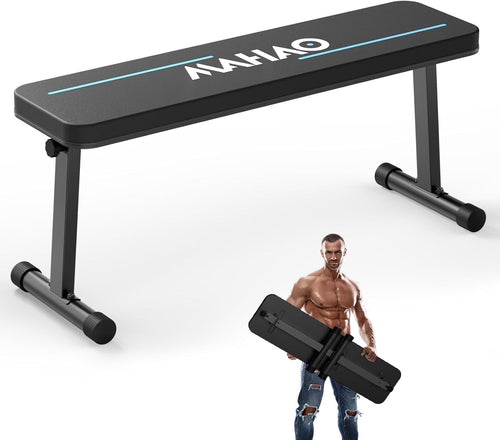 Foldable Flat Weight Bench 300kg Heavy Duty Home Gym Training