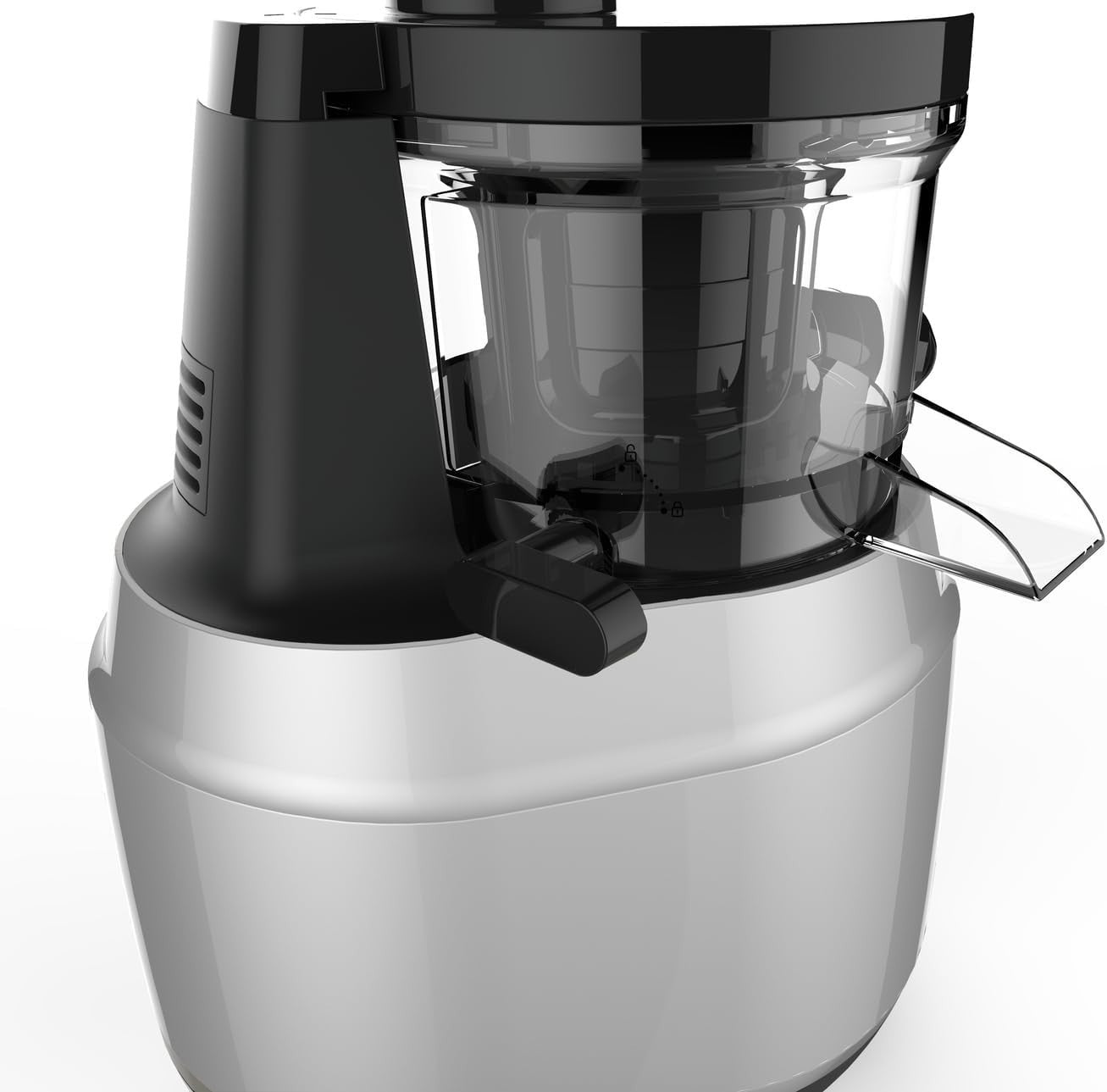 Cold Press Juicer Pulp Control 150W Touch Screen Reverse Silver