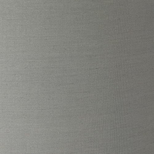 Grey Drum Lampshade 35cm Cotton Cylinder Shade Table Floor Living Room Lamps