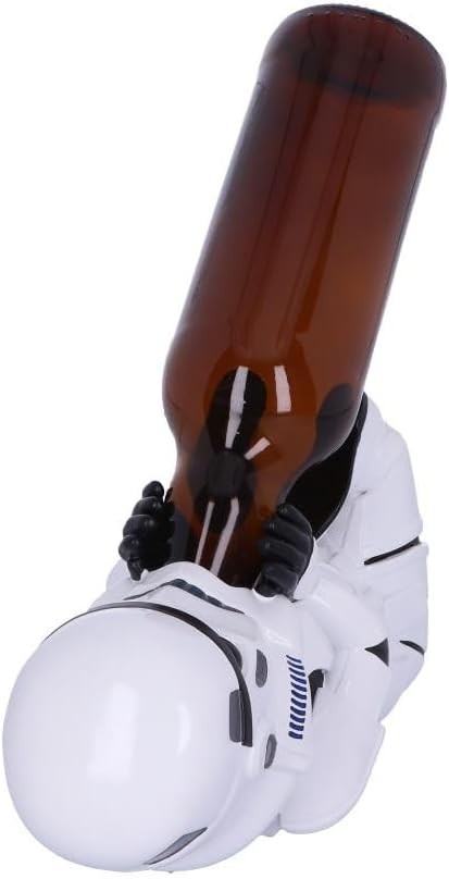 Sci-Fi Resin Wine Bottle Holder Figurine Creative Home Bar Display Gift