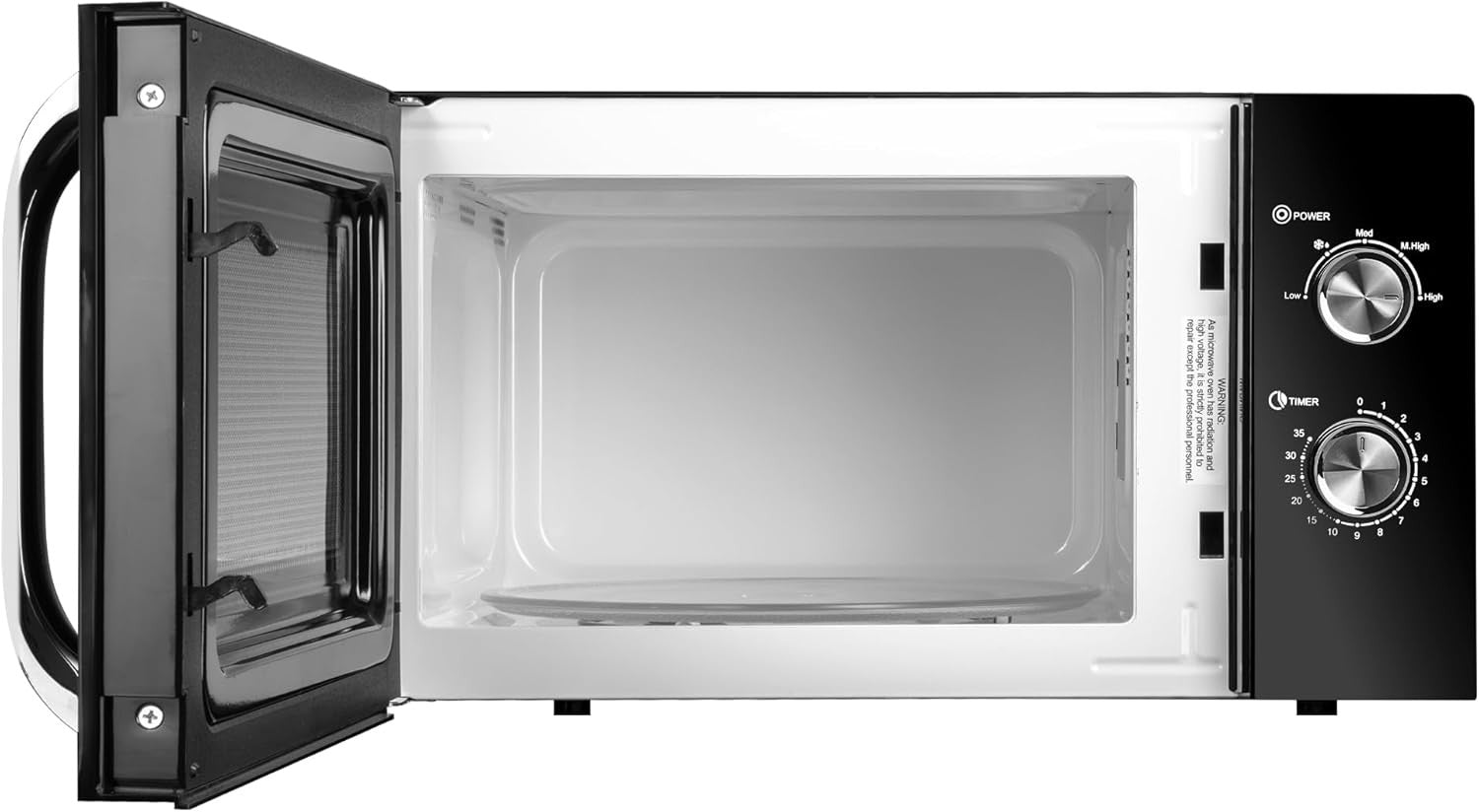23L Microwave 800W Manual 5 Power Settings Auto Defrost