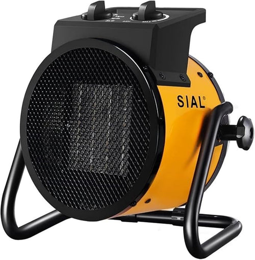 Portable Electric Heater 2000W Ceramic Fan Fast Heat Adjustable Thermostat