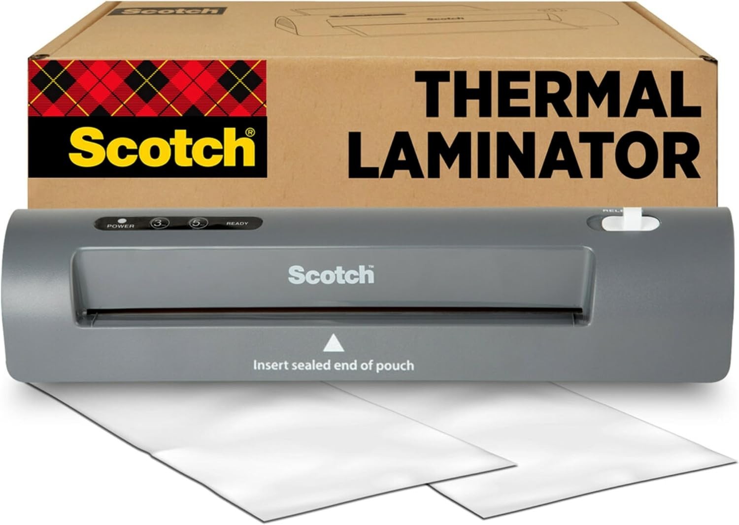 A4 Laminator Machine 9 Inch Thermal 2 Roller Photo Safe 5 Mil Pouches