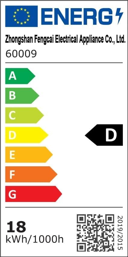 106CM Ceiling Fan Light, 6 Speeds, Reversible DC Motor, LED, Remote, Black/Wood