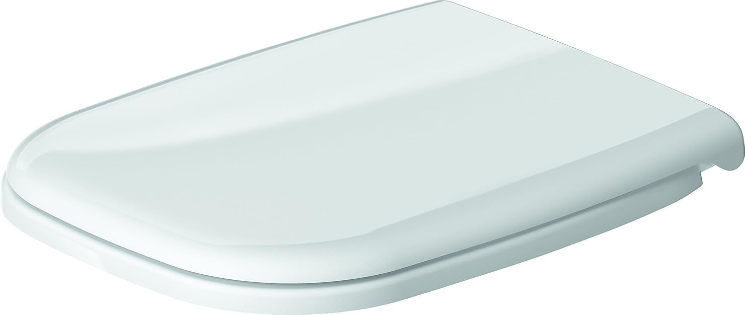 D-Code Soft Close Toilet Seat Urea Thermoset White Stainless Steel Hinges