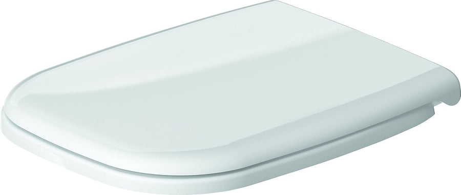 D-Code Soft Close Toilet Seat Urea Thermoset White Stainless Steel Hinges