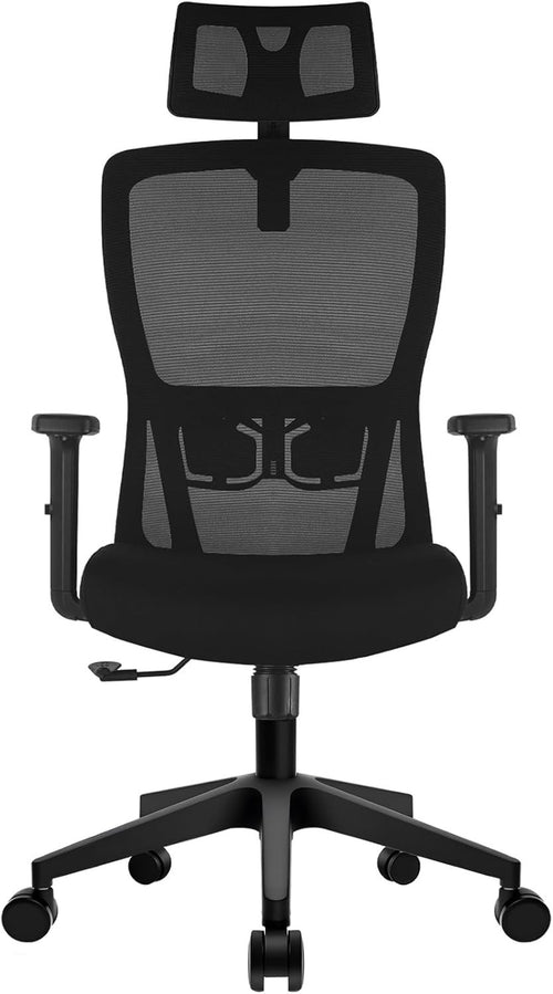 Ergonomic Mesh Office Chair Adjustable Lumbar Back Tilt Swivel Computer Desk Sea