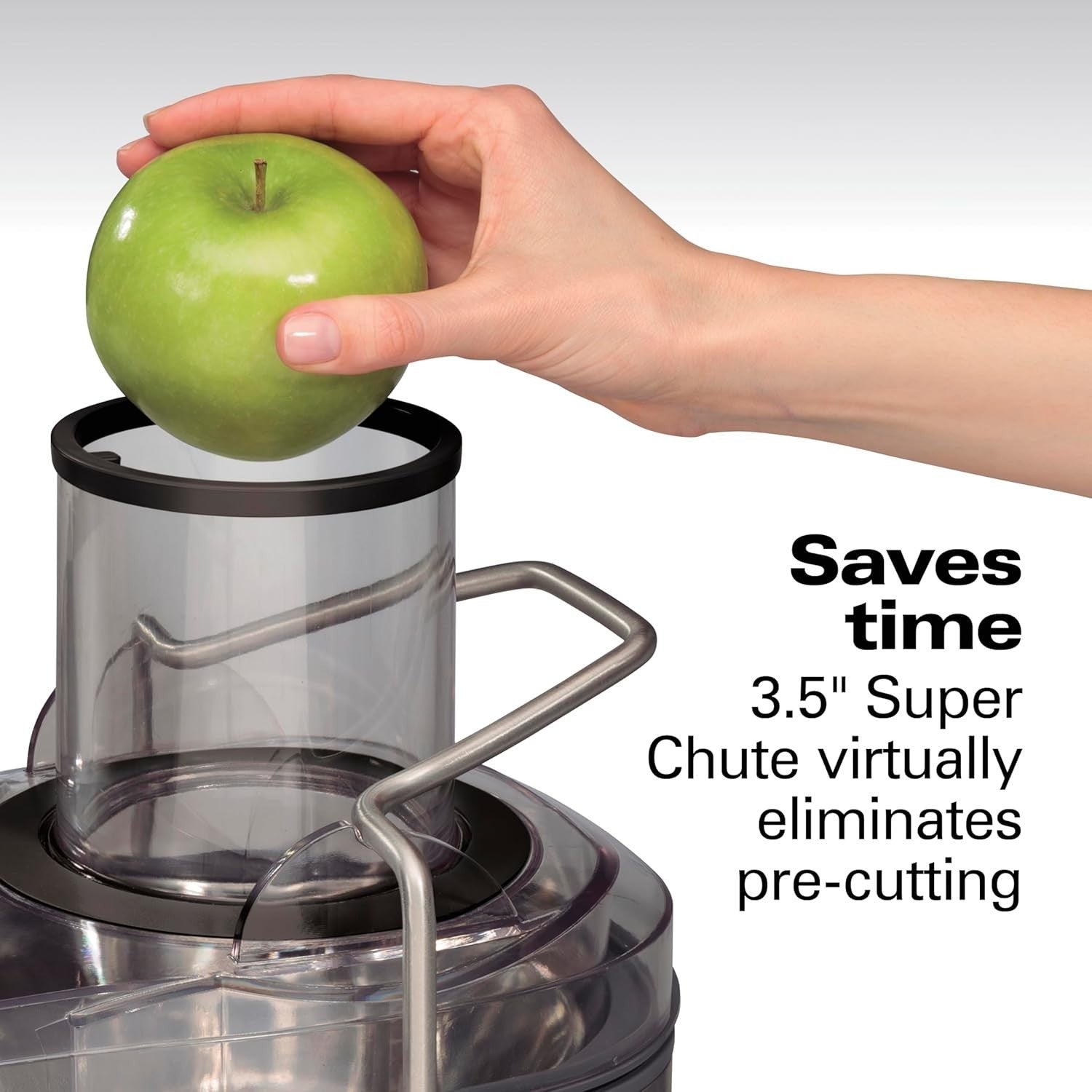 Professional Juicer Machine 1100W 3.5in Wide Chute Fast Easy Clean